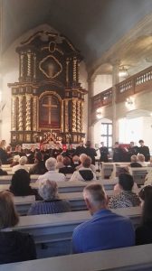 Pforzheimo jaunimo choras koncertuoja Kauno Ev. Liuteronų Šv. Trejybės bažnyčioje